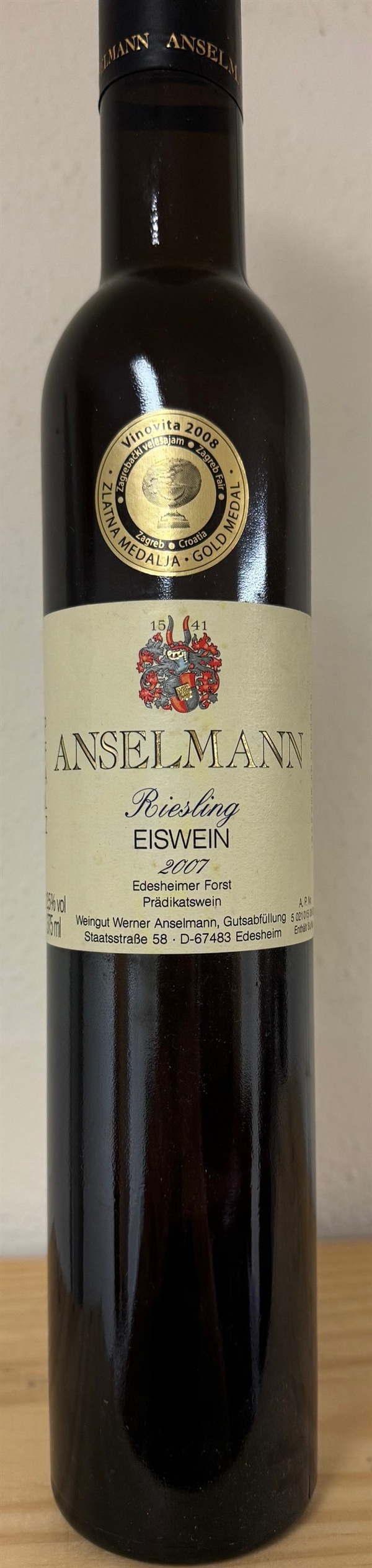 Anselmann Eiswein Riesling (37,5 cl.) 2007